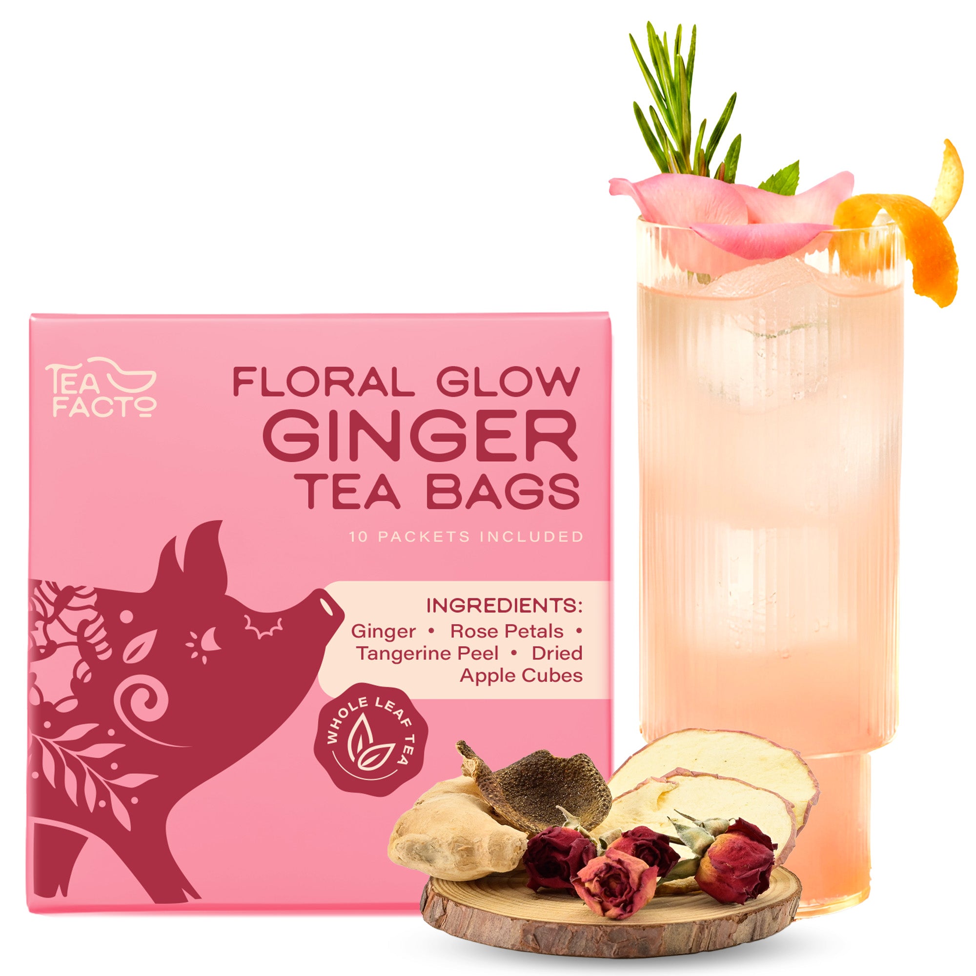 Goddess Glow Ginger Tea (10 Pack)
