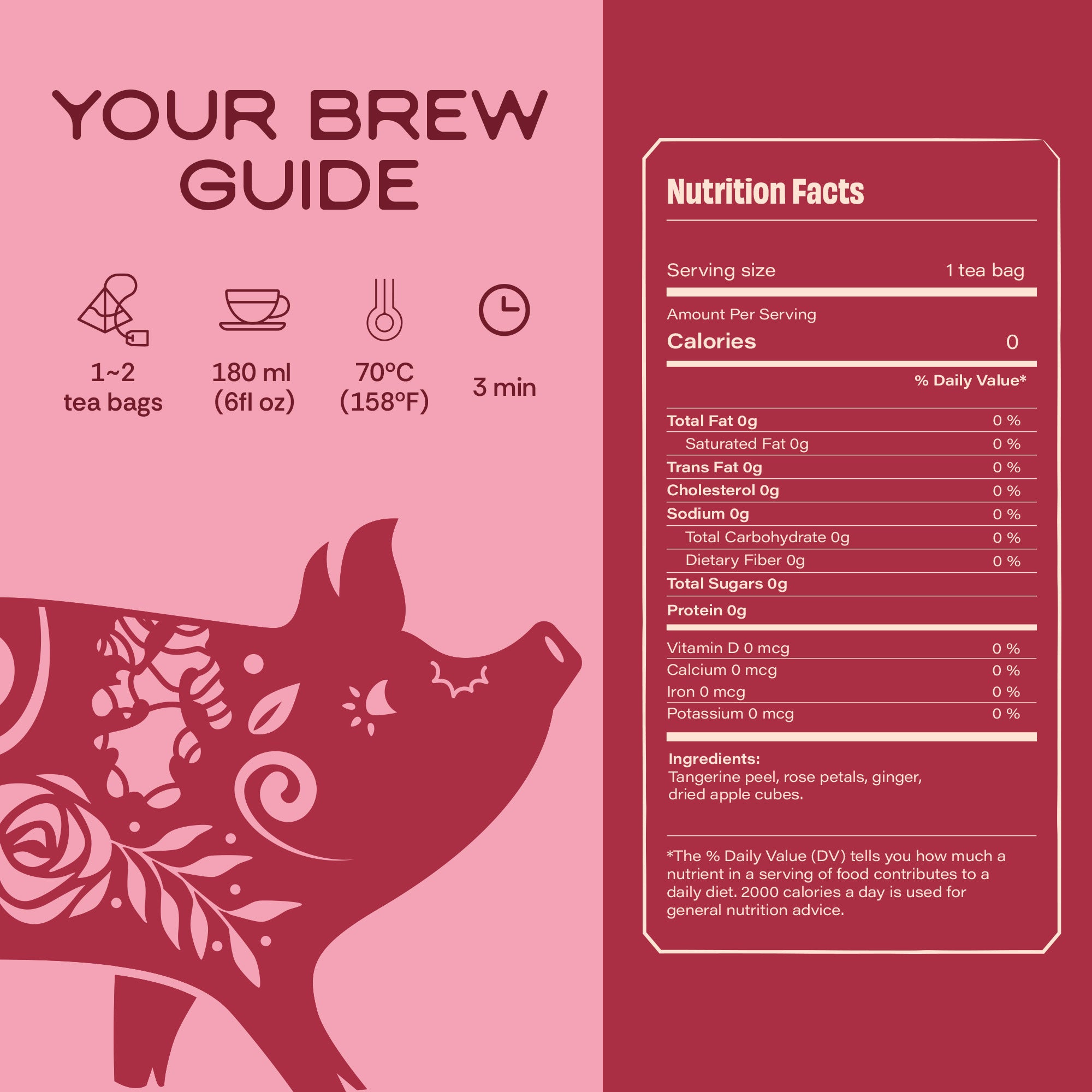 Goddess Glow Ginger Tea (10 Pack)