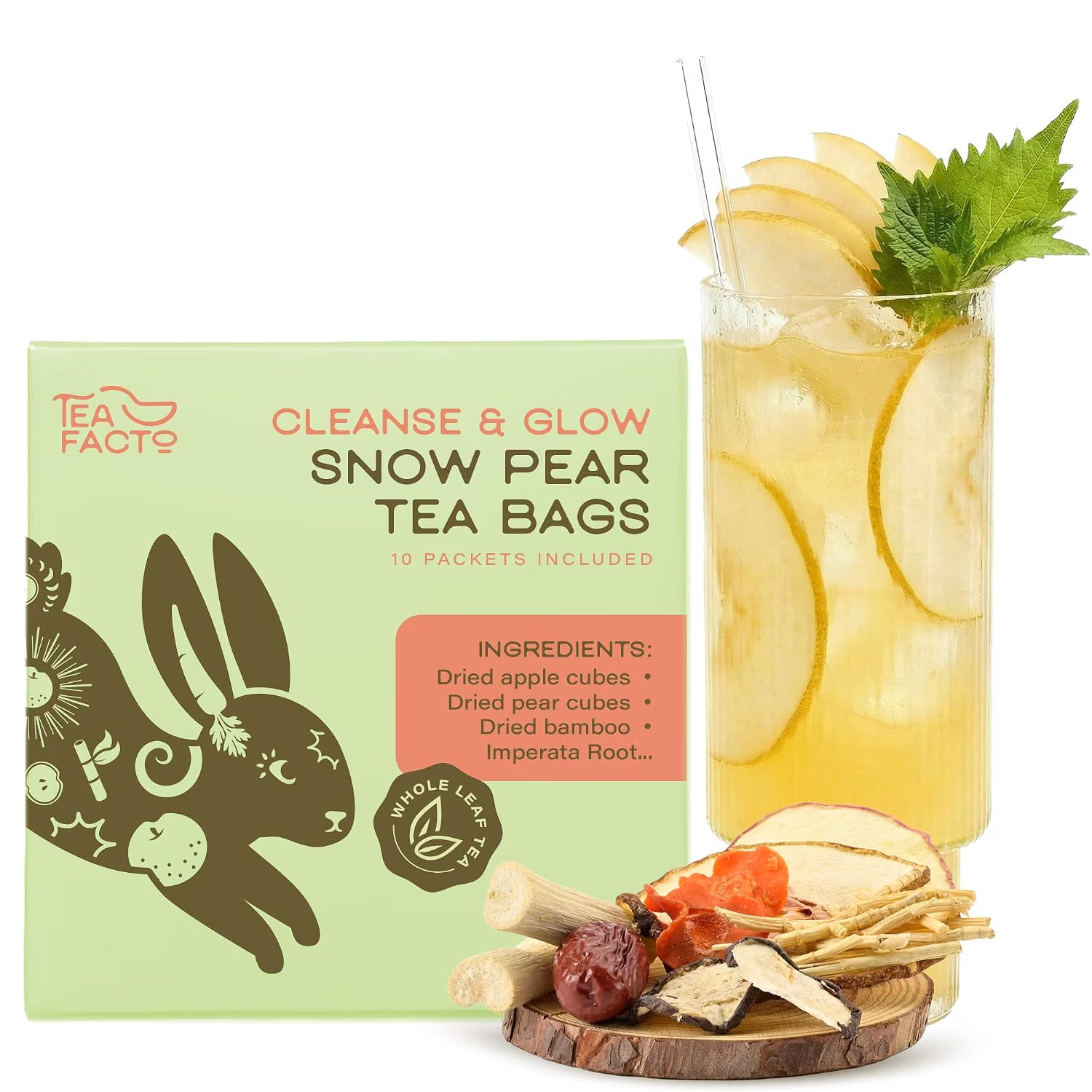 Cool Cleanse Asian Pear Tea (10 bags)
