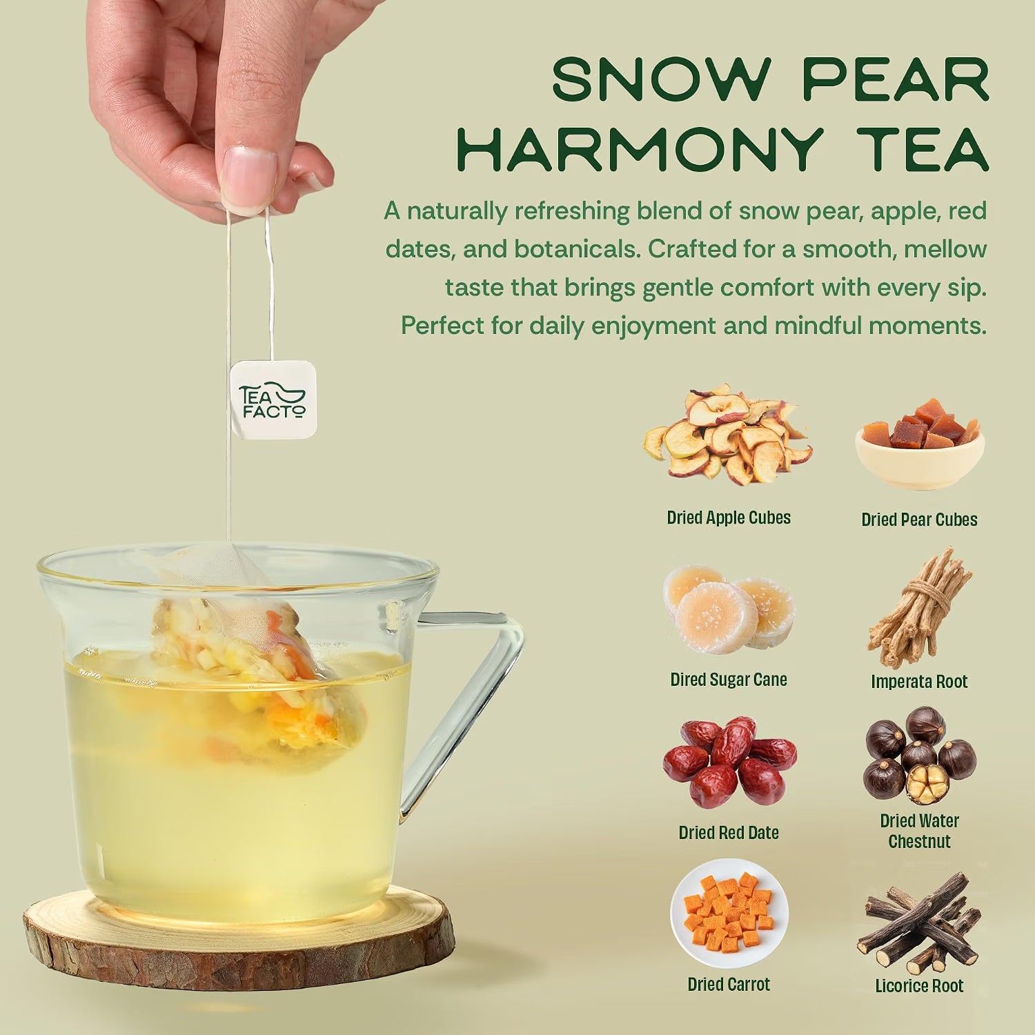 Cool Cleanse Asian Pear Tea (10 bags)