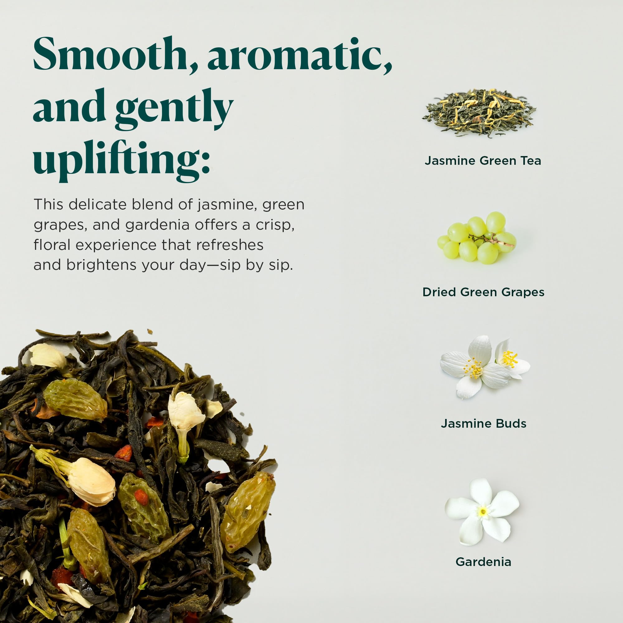 Green Grapes Jasmine Tea (10 Pack)