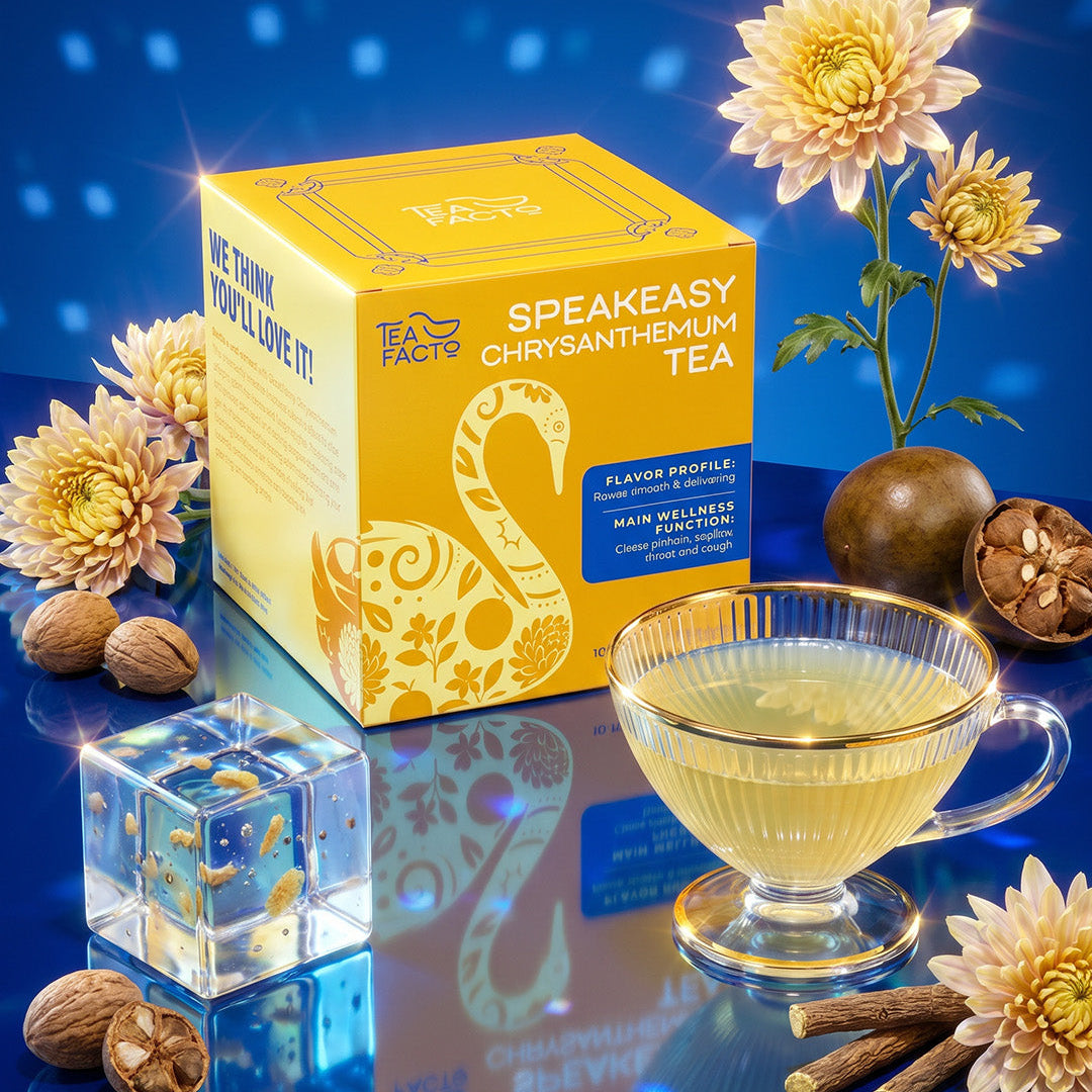 SpeakEasy Chrysanthemum Tea | Liver Detox & Throat Coating (30 bags)