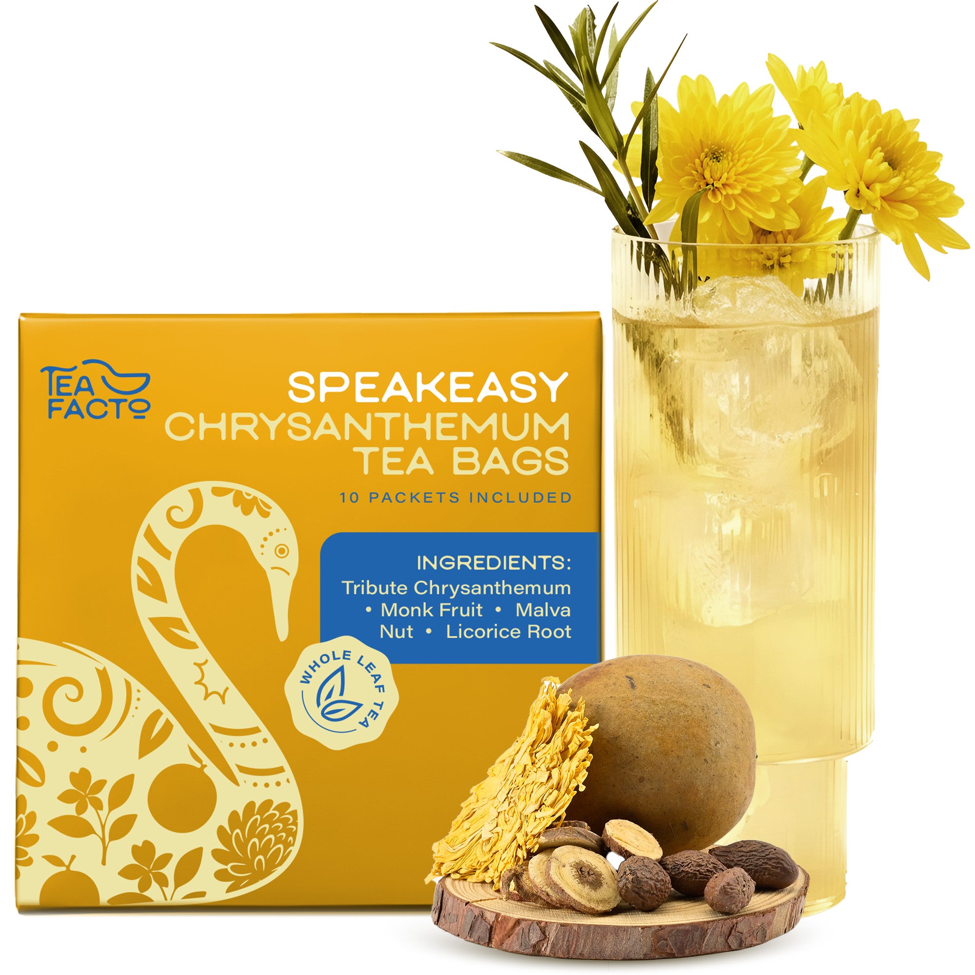 SpeakEasy Chrysanthemum Tea (10 Pack)