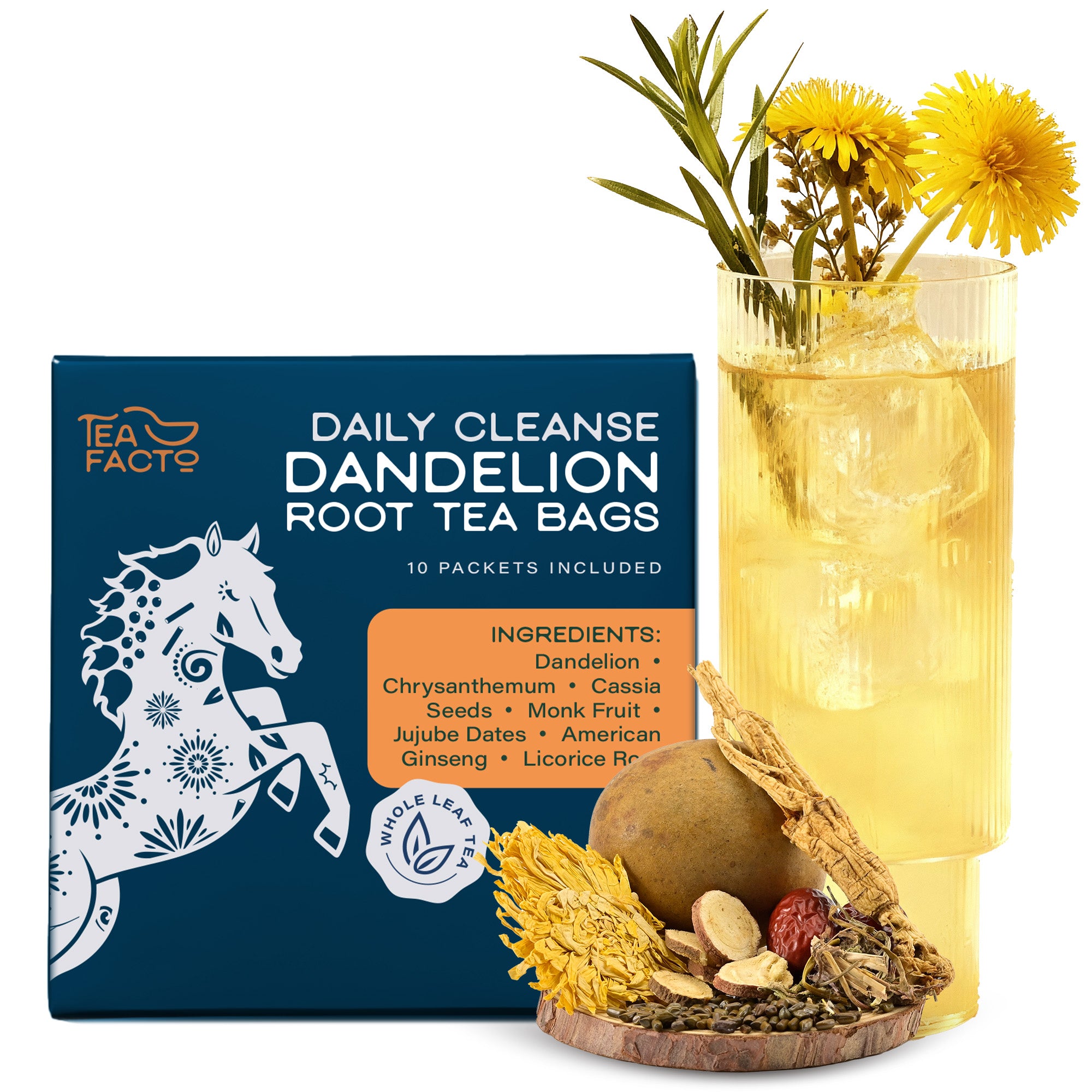 Daily Cleanse Dandelion Root (10 Pack)