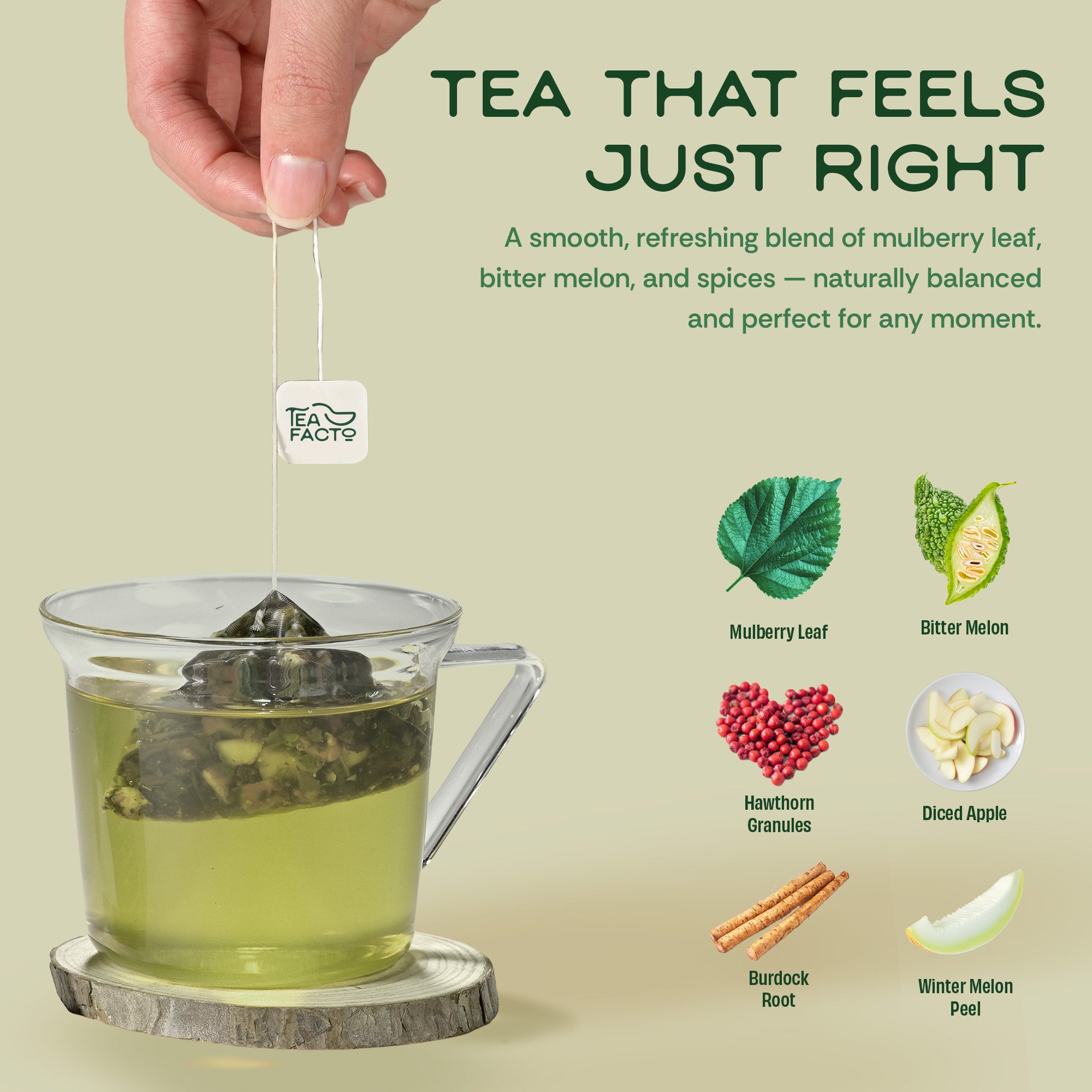 Bye-bye Sugar Tea | Metabolism, Sugar Cravings, Weight (10 bags)