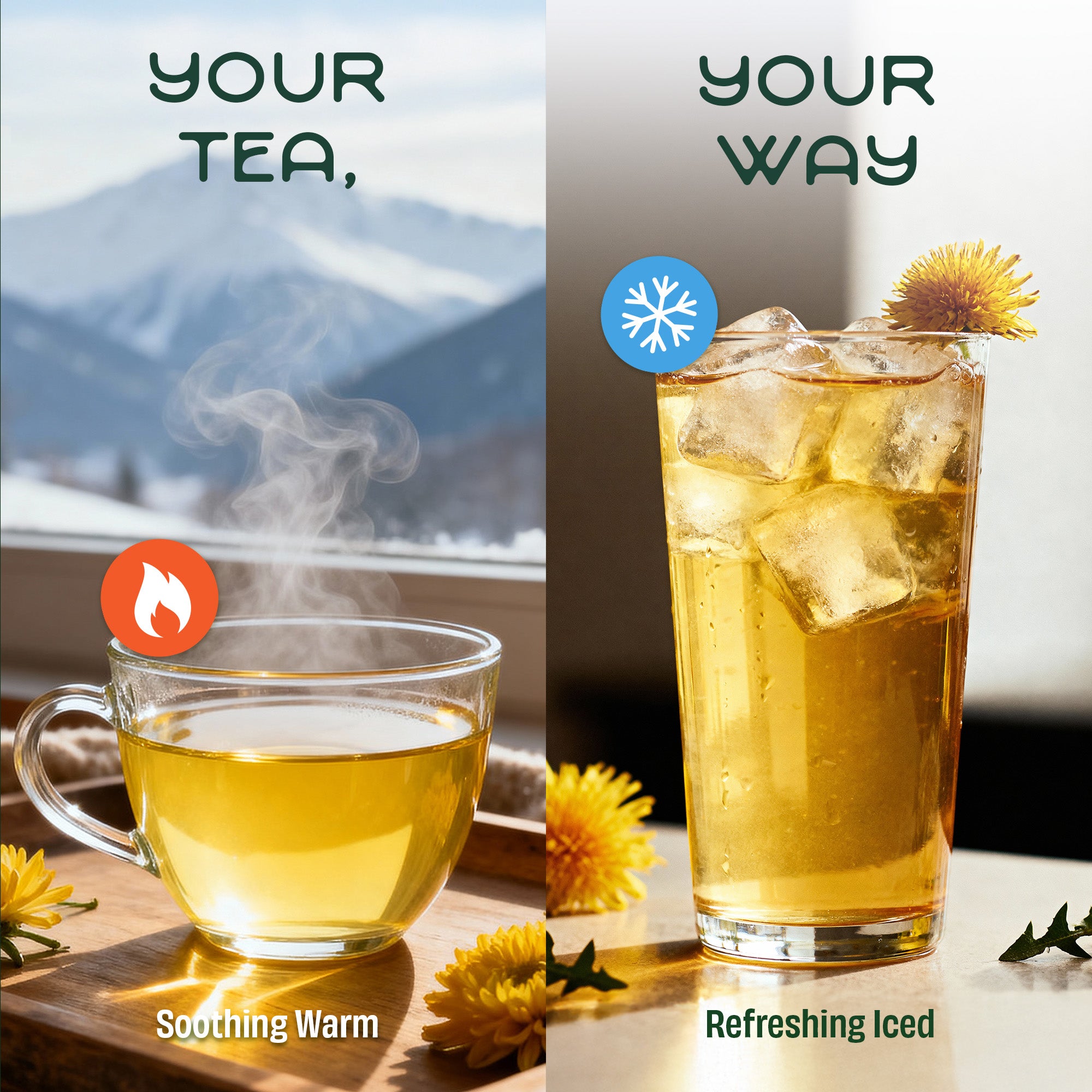 Daily Cleanse Dandelion Tea | Liver Detox (10 bags)