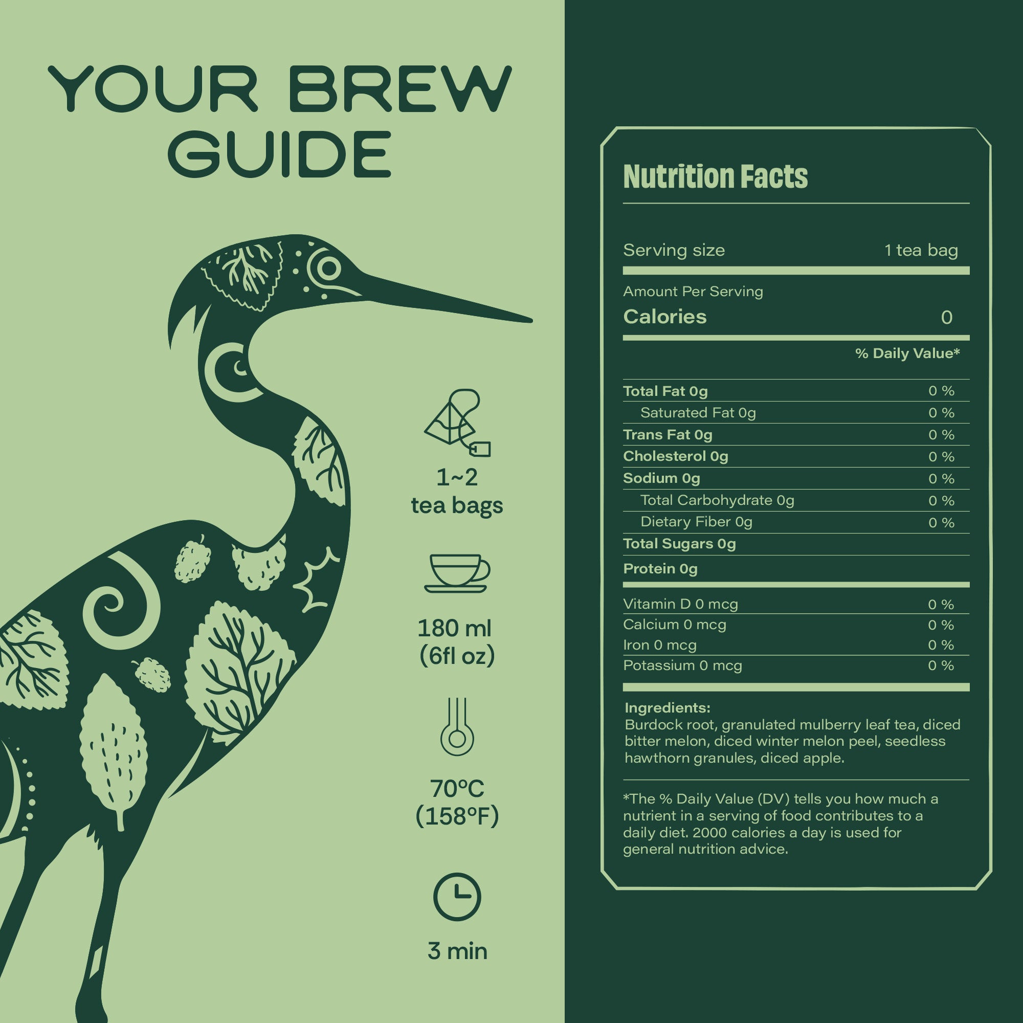 Bye-bye Sugar Tea | Metabolism, Sugar Cravings, Weight (10 bags)