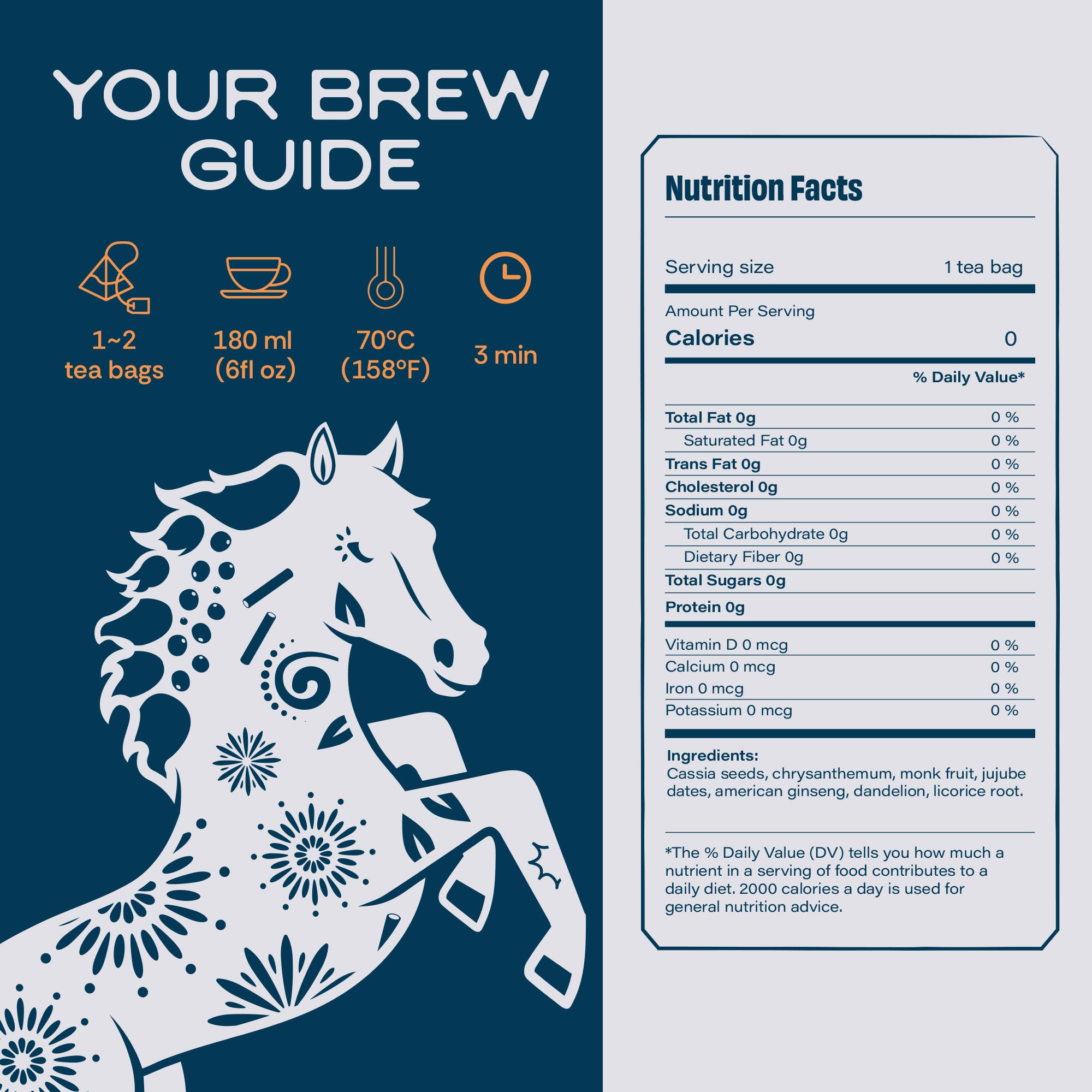 Daily Cleanse Dandelion Tea | Liver Detox (10 bags)