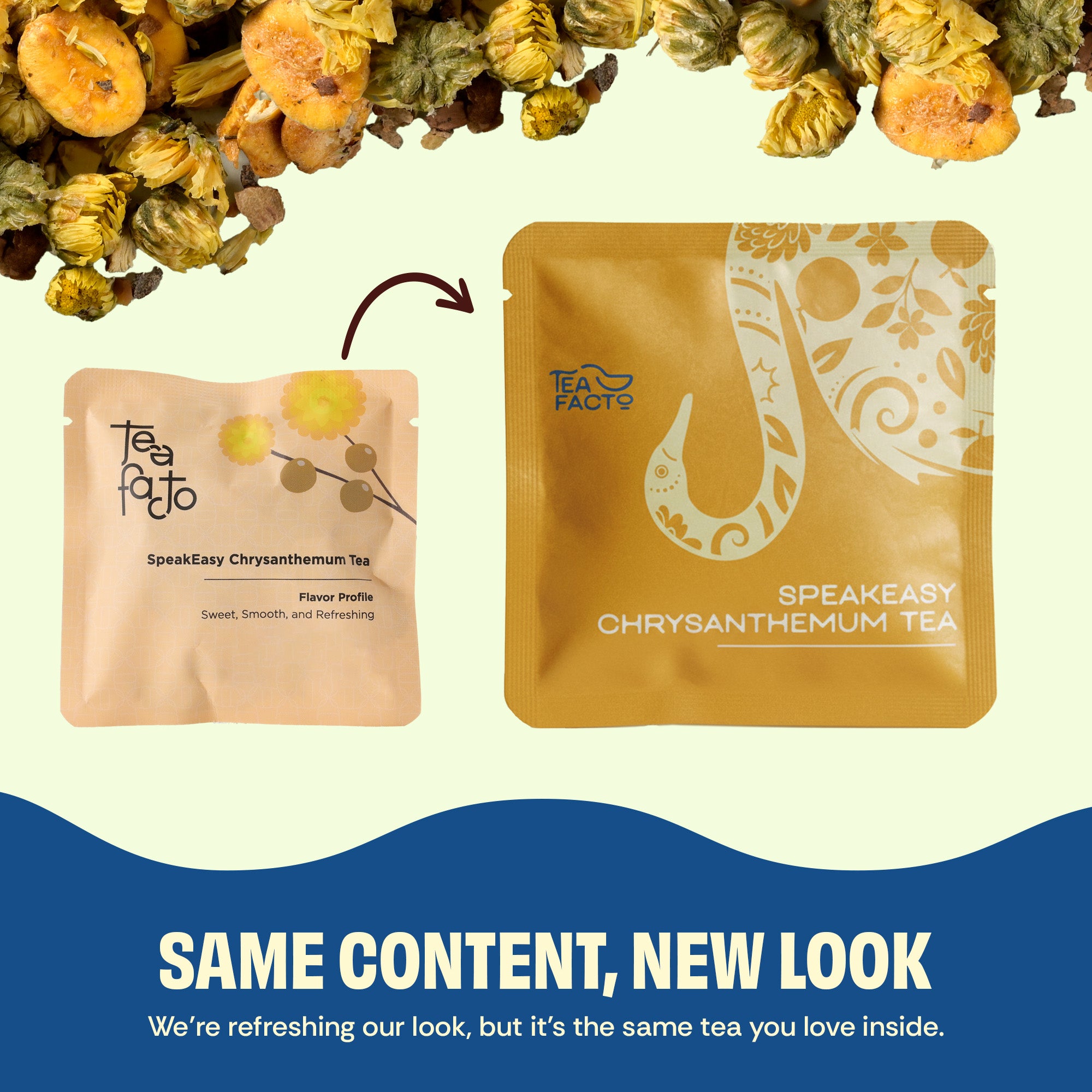 SpeakEasy Chrysanthemum Tea | Liver Detox & Throat Coating (10 bags)