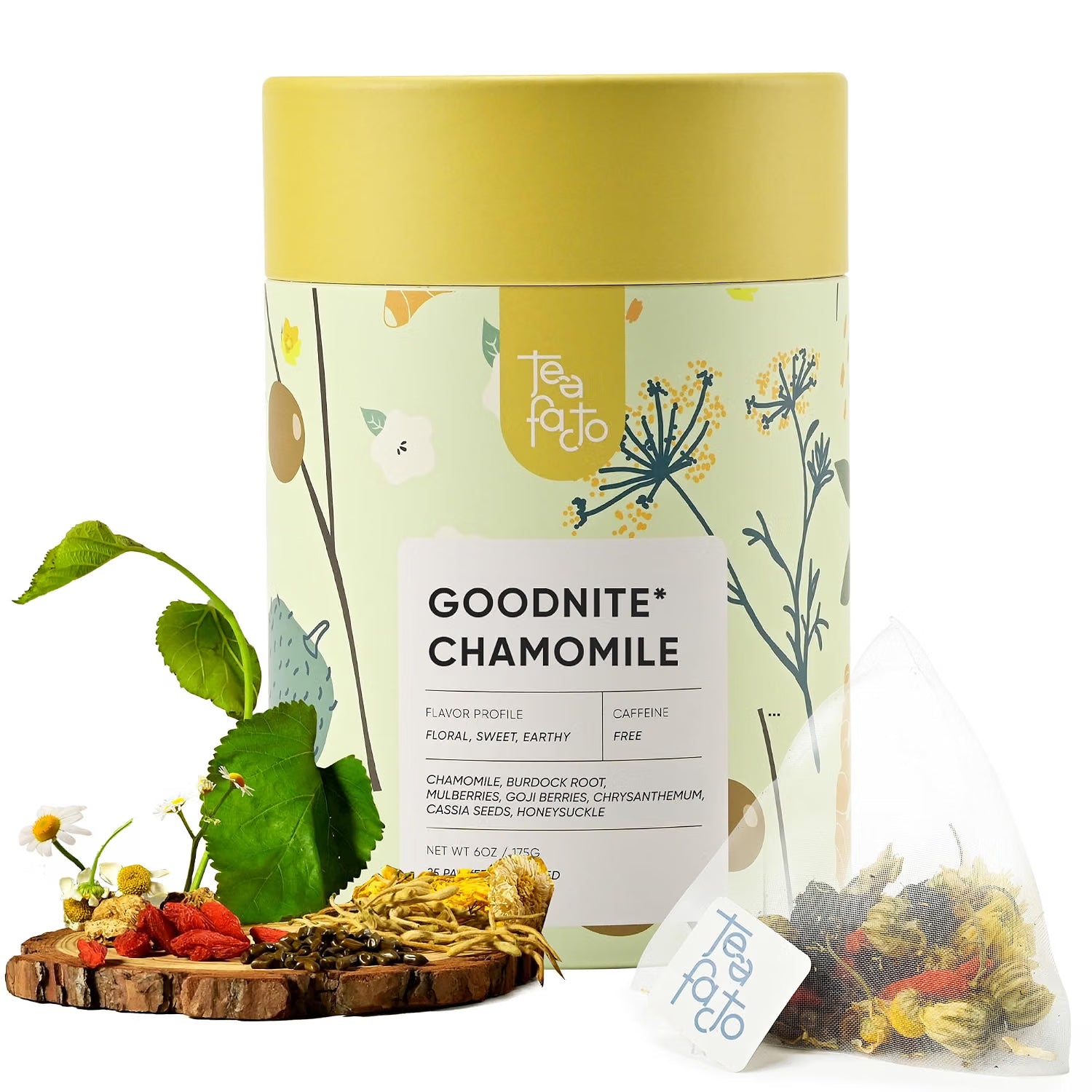 Goodnight Chamomile for Sleep and Relaxation (25 Bags)